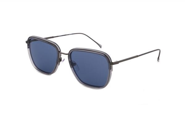 Lunettes de soleil homme Hechter Paris HESP004 1 plastique ovale gris