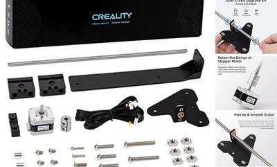  3D Printer Ender 3 Upgrade Kit with Lead Screw, Metal Power Supply Dual Z-axis