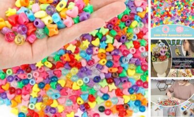 1000pcs Pony Beads,Beads for Bracelets, Bracelet Beads, Pony mixcolor beads