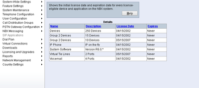 3COM NBX v3000 // 25-Grp2 / 3-VTL / 4-VM / 6.0.63/6.5.22p05-SW / 3c10600A