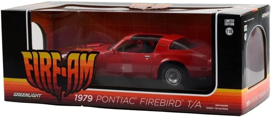 1/18 Pontiac Firebird Trans-AM VSE T-Top 1979 (Red) Diecast