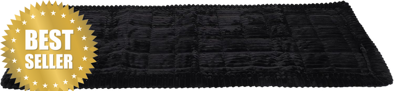 Car Dog Bed Mat Soft Flannel anti Slip Backseat Extender