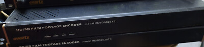 EVERTZ HDSD 9025 TR HD/SD FILM FOOTAGE ENCODER WITH HEAD AND PC SOFTWARE