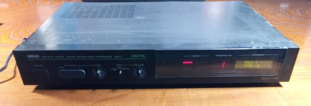 Yamaha DSP-1 デジタルサウンドフィールドプロセッサー　稀少品 Yamaha Dsp-1 Digital Sound Field Effects Processor With