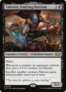 Magic MTG - Yahenni, Undying Partisan - MINT/NMINT - EN