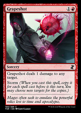 Grapeshot (TSR 166) Near Mint Foil - MTG single
