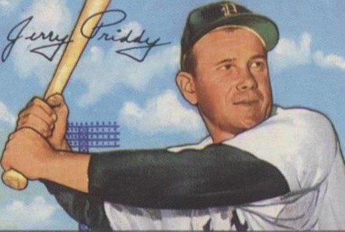 1987 C.C.C. 1952 Bowman Reprints - Jerry Priddy #139