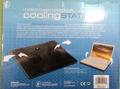 ICONCEPT MOTORIZED NOTEBOOK  PC COMPUTER COOLING STATION DC TO USB CABLE