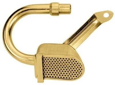 Milodon 18313 Gold Zinc Plated Low Profile Oil Pan Pickup SB Chevy