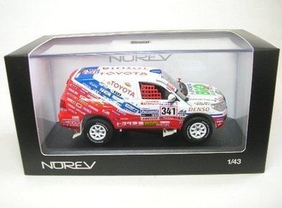 TOYOTA LAND CRUISER 2010 DAKAR RALLY 341 1/43 DIE-CAST 800 359 JAPAN