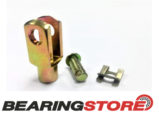 CLIP PIN CLEVIS FORK M10X1.50 RIGHT HAND THREAD LONG SERIES STEEL