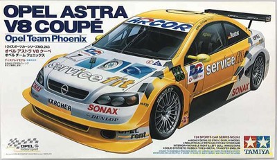 Tamiya 1/24 Opel Astra V8 Coupe 4950344242436 Team Phoenix Car Truck