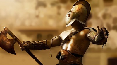 spartacus blood and sand roman tv series wall poster 21x13