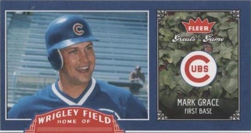 2006 Fleer Greats of the Game - Mark Grace #CHC-MG