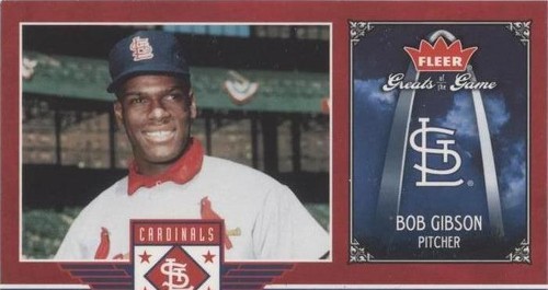 2006 Fleer Greats of the Game - Bob Gibson #STL-BG