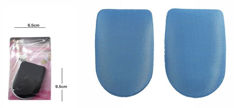 Coppia Solette Cuscinetto Morbido Cura Protezione Sottopiede Piedi 63713 dfh