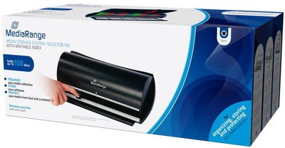 2 Mediarange Archivierungssysteme Selector für 100 BD / CD / DVD