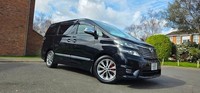 2011 Toyota Vellfire 2.4L PETROL AUTO 7 SEATS 5 DR Petrol Automatic
