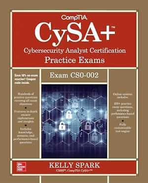 CompTIA CySA+ Cybersecurity Analyst - Paperback, by Sparks Kelly - Very Good