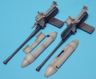 Aires Hobby 4169 1:48 Ju87G 37cm Bordkanone Pods For HSG