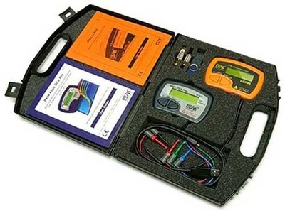 DCA75 and LCR45 Peak Atlas Component Analyzer Kit w/Case & Batteries