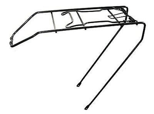 PORTAPACCHI POSTERIORE IN FERRO PER BICI DA 26" COLORE NERO PORTABORSE NUOVO