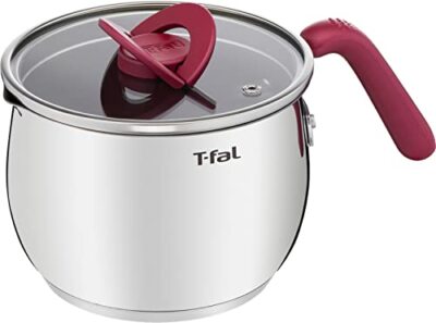 T-fal Optispace IH stainless steel multi-pot one-handed pan 16cm 2.6L IH/gas fir