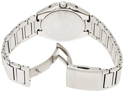 Pre-owned Citizen Attesa Ecodrive Cb3010-57a Radio Solar Titanium Silver Men's