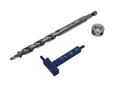 Kreg  High Speed Steel 3/8'' Pocket Hole Step Drill Bit