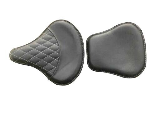 Fits Royal Enfield Classic 500cc EFI classic 350CC UCE Front Rear Seat Black 