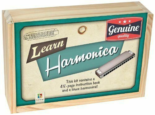 Hinkler Learn Harmonica With Instructions And Storage Box.  New Condition