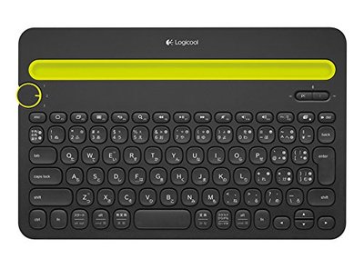 LOGICOOL Bluetooth multi-device keyboard black k480 from Japan