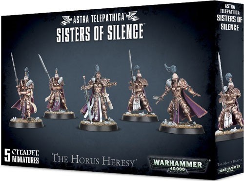 Astra Telepathica Sisters of Silence Horus Heresy Warhammer 40K NIB