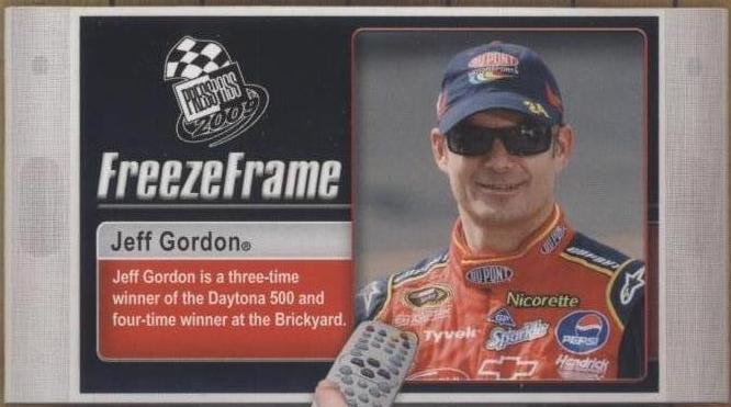 2009 Press Pass - Jeff Gordon #FF 14