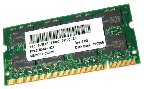 Barrette RAM Apacer 512 Mo DDR-333 PC-2700 - 184 Pins - Occasion Pour Vieux PC