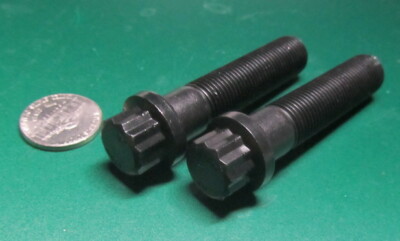 12 Point Flanged, Ferry Bolt, Steel, PT, 1/2''-20 x 2 1/4'' Length, 5 Pcs