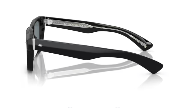Pre-owned Oliver Peoples 0ov5522su Oliver Sixties Sun 14923r Black/blue Men's Sunglasses In Blue Polar