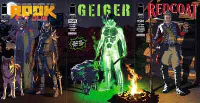 RookGEIGERREDCOAT #1 BMT MIGLIARI Connecting Cover set variant NM LTD 1/1000