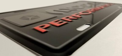 Mopar PERFORMANCE License Plate 70's Dodge Plymouth Cuda Challenger Road Runner