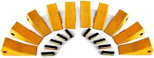 23 230 Bucket Teeth for Bobcat Bucket Tooth+ 23p Flex Pin for Hensley Excavator 