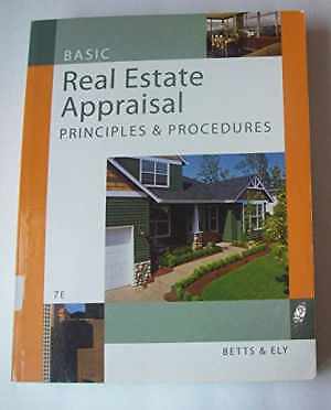Basic Real Estate Appraisal: Principles - Paperback, by Betts Richard M.; - Good