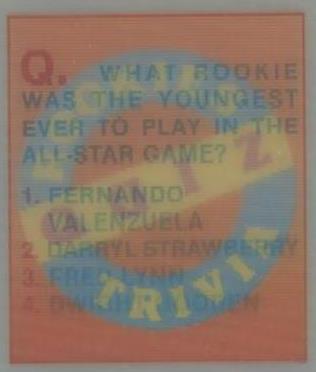 1986 Sportflics Rookies - Dwight Gooden #17