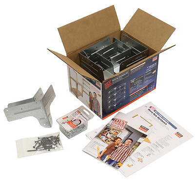 Simpson Strong-Tie Workbench/Shelving Kit. It contains complete hardware; fas...