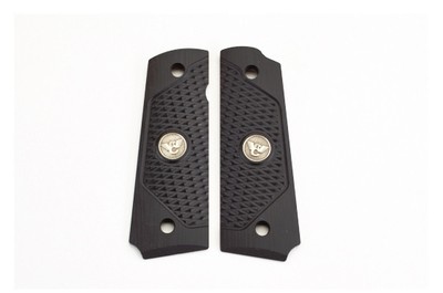 Wilson Combat - 1911 G10 Ultra Thin Grips - Full-Size - Black - 799-FS-UT-BLK