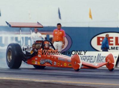 ''Rain For Rent Special'' ''Warren & Coburn'' 1972 Top Fuel Dragster PHOTO! #(1)