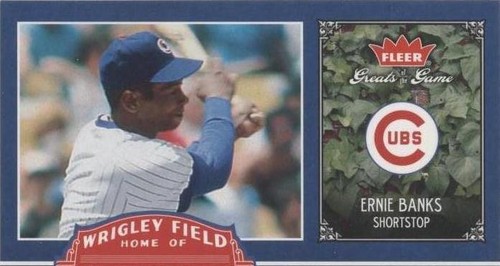 2006 Fleer Greats of the Game - Ernie Banks #CHC-EB