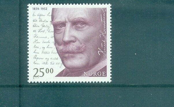Norway - Sc# 1586. 2009 Nobel Prize Winner. Knut Hamsun. MNH $7.25.