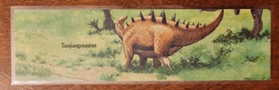 Dinosaur Reptile Lizard T-Rex Iguanodon Triceratops Handmade Laminated Bookmarks