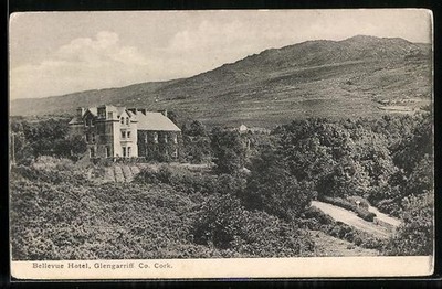 Glengariff, Bellevue Hotel, Ansichtskarte 