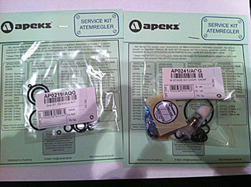 50 100 ATX 40 200 O-Ring Kit 1+2 Stufe für XTX 4 x Apeks Travel Kit